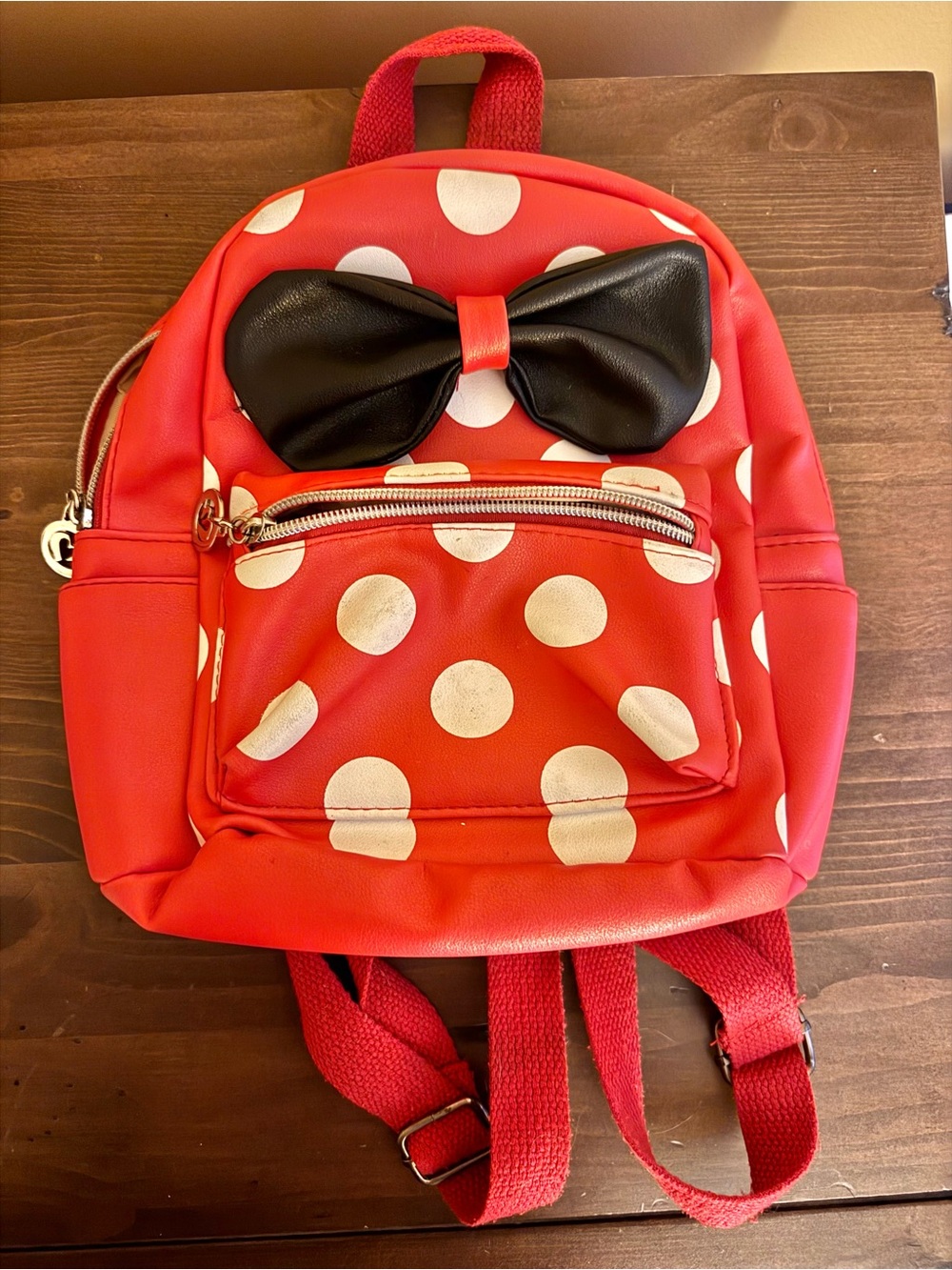 Minnie Mouse inspired small backpack